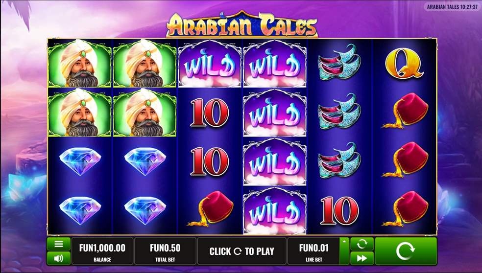Arabian Tales Slot Gameplay