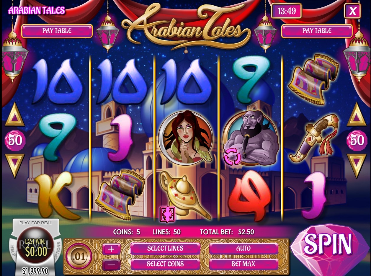 Arabian Tales Slot Gameplay