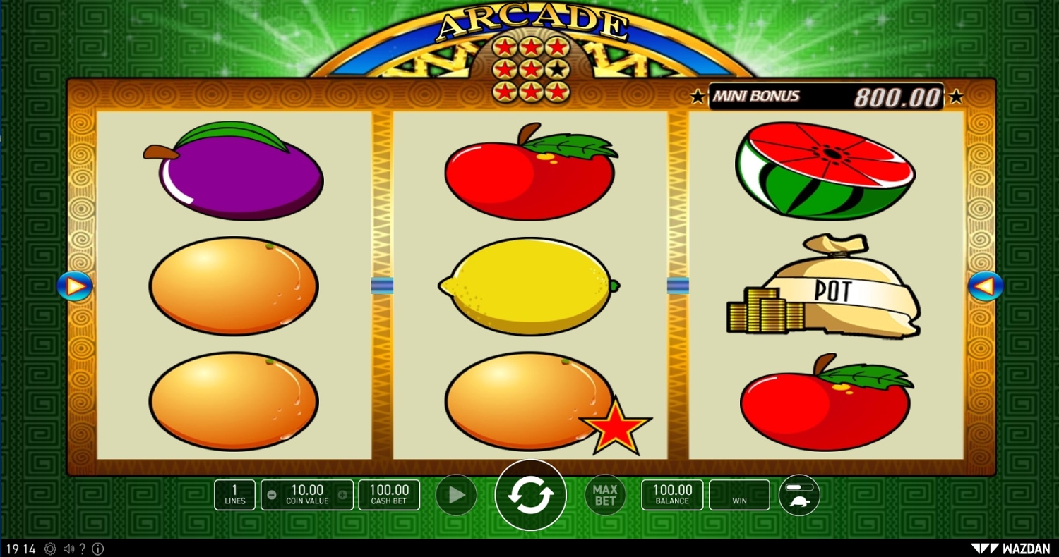 Arcade Slot Gameplay