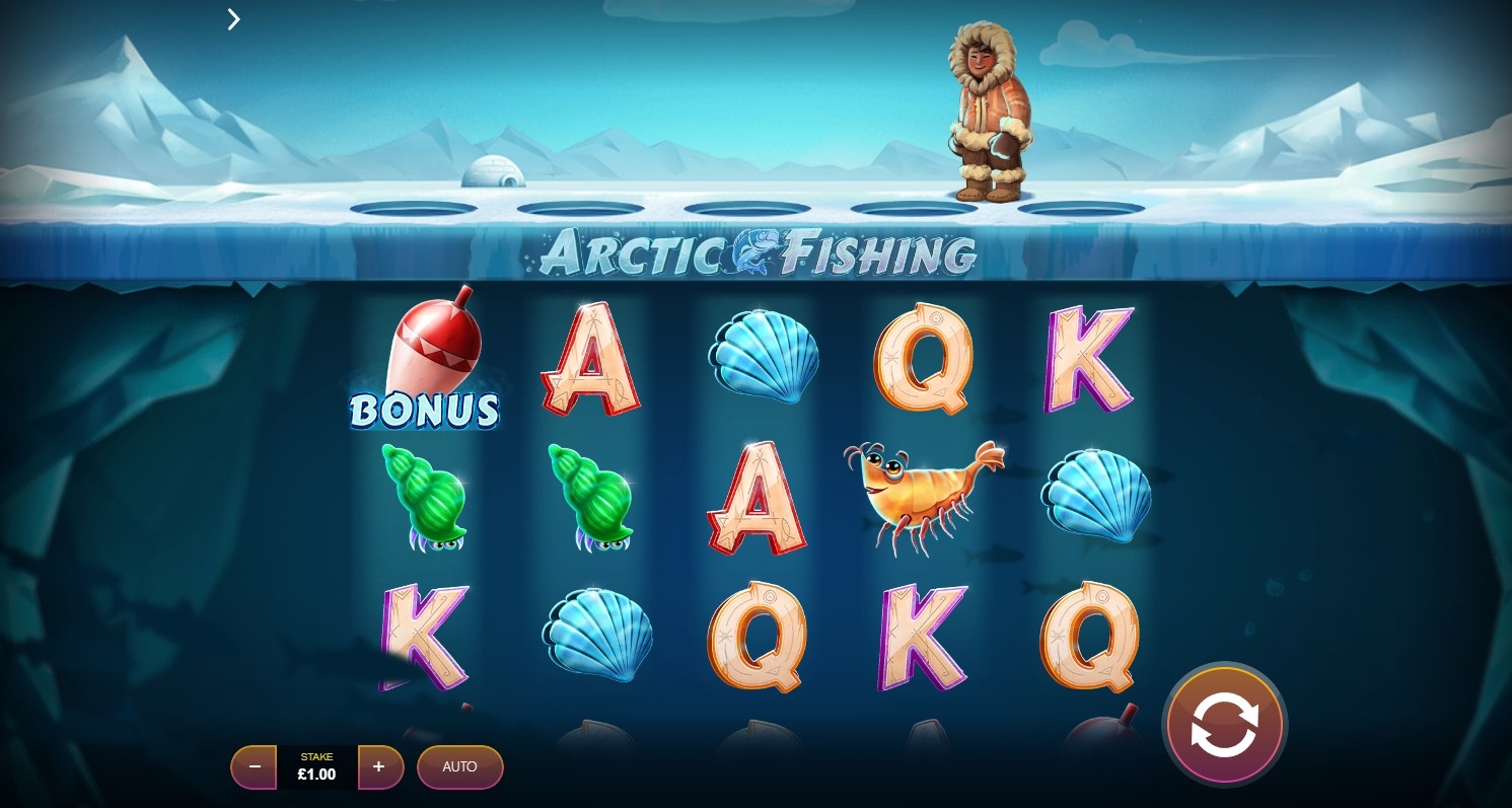 Arctic Fishing Slot Gameplay