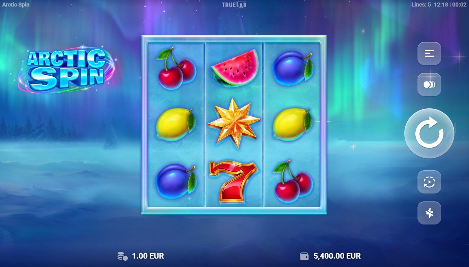 Arctic Spin Slot Gameplay