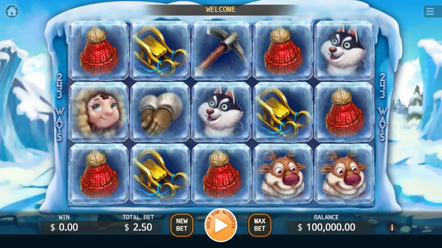 Arctic Storm Slot Gameplay