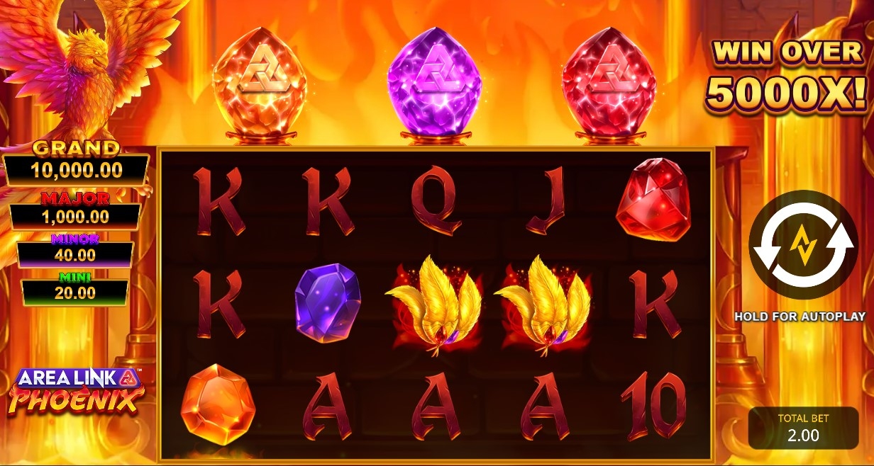 Area Link Phoenix Slot Gameplay