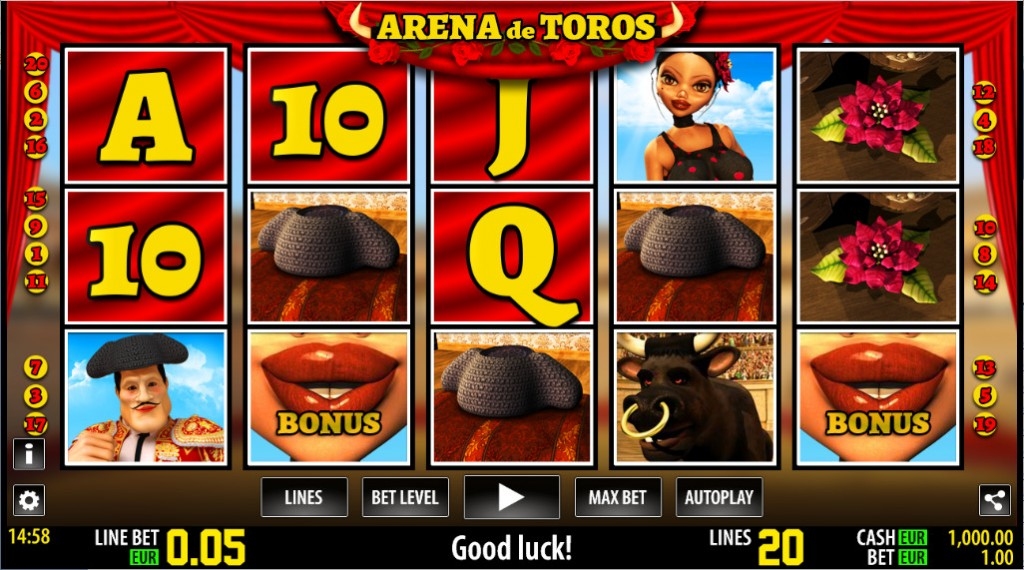 Arena de Toros Slot Gameplay