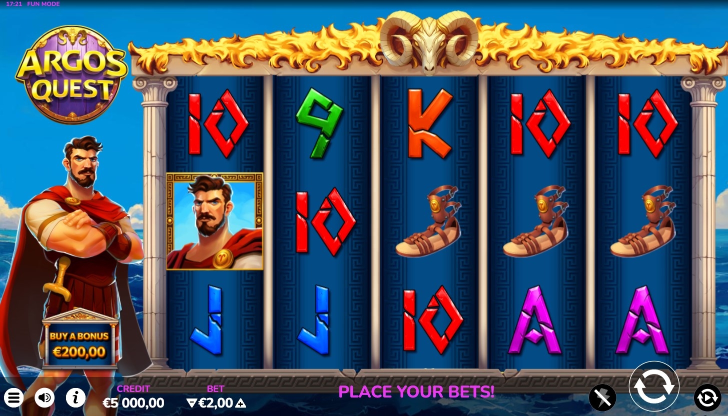 Argos Quest Slot Gameplay