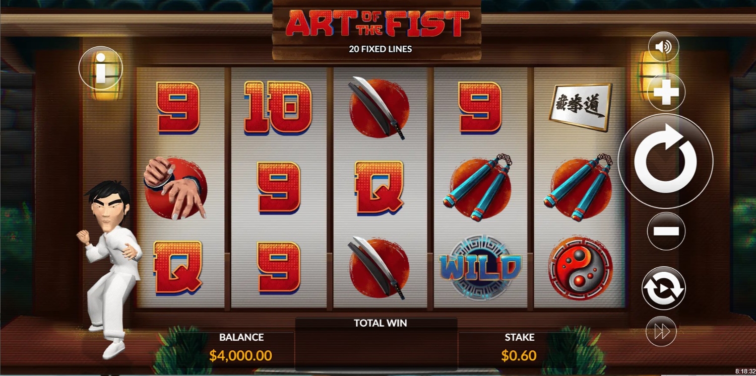 Art of the Fist Slot Gameplay