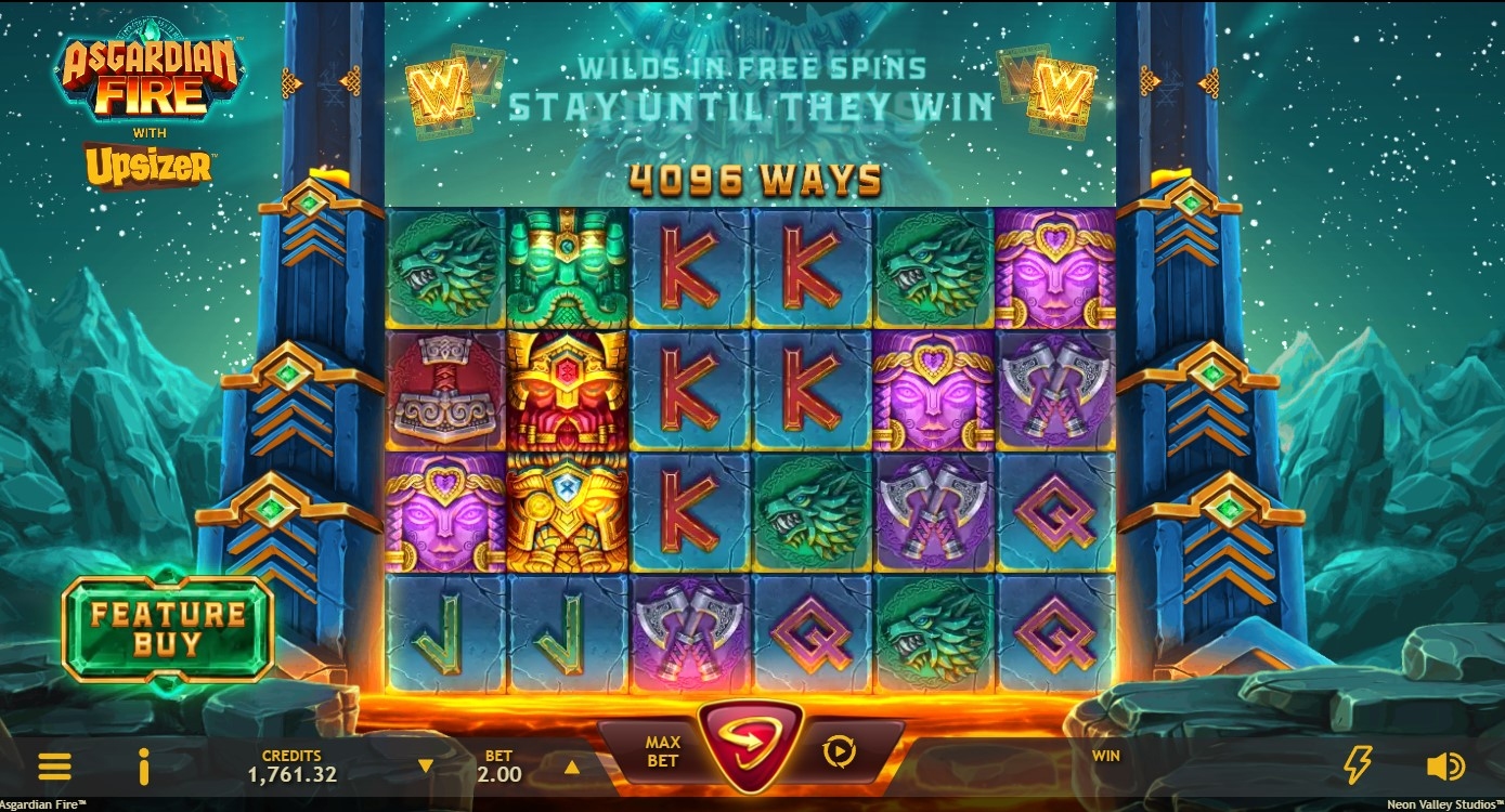 Asgardian Fire Slot Gameplay