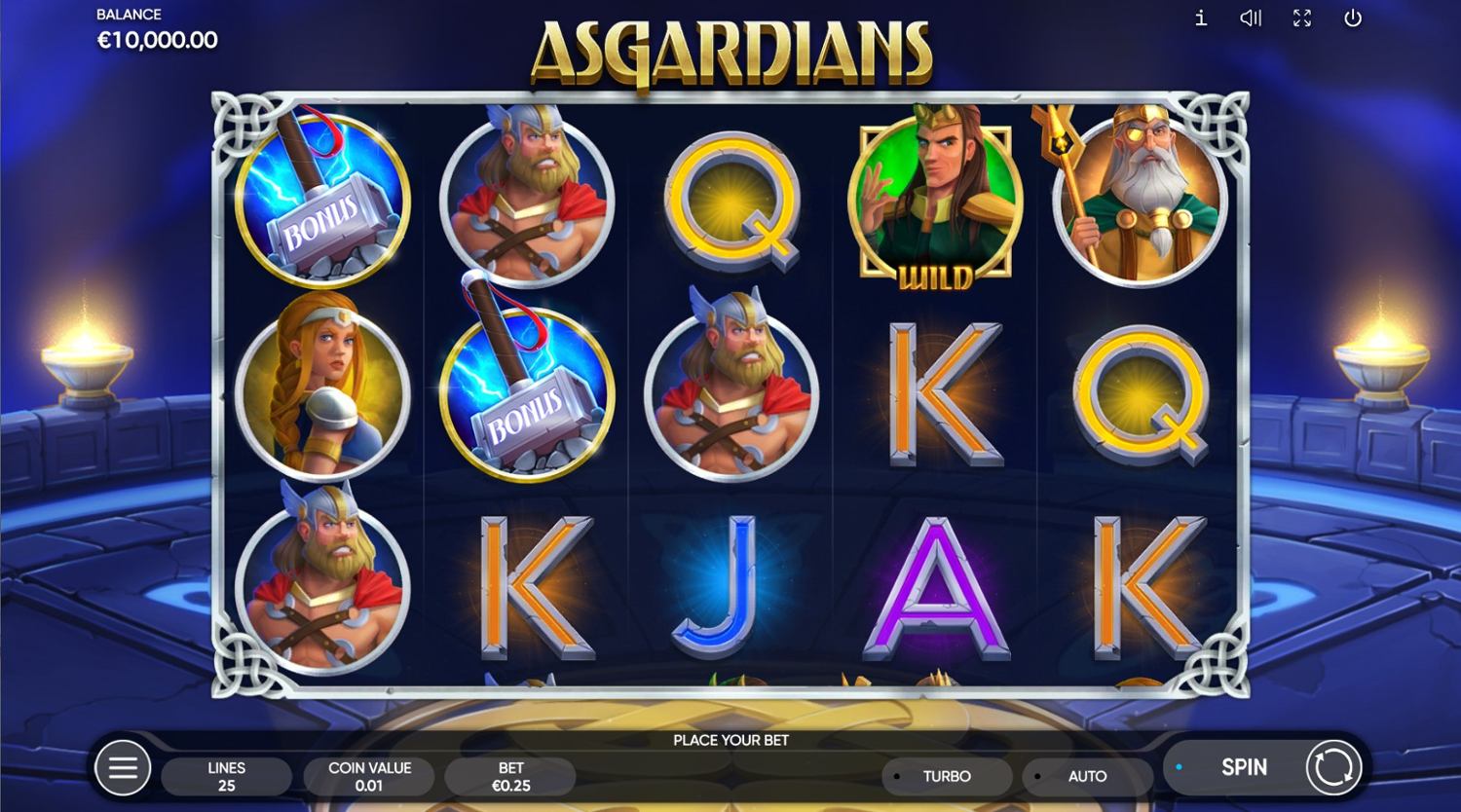 Asgardians Slot Gameplay