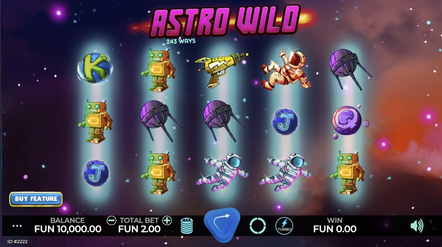 Astro Wild Slot Gameplay