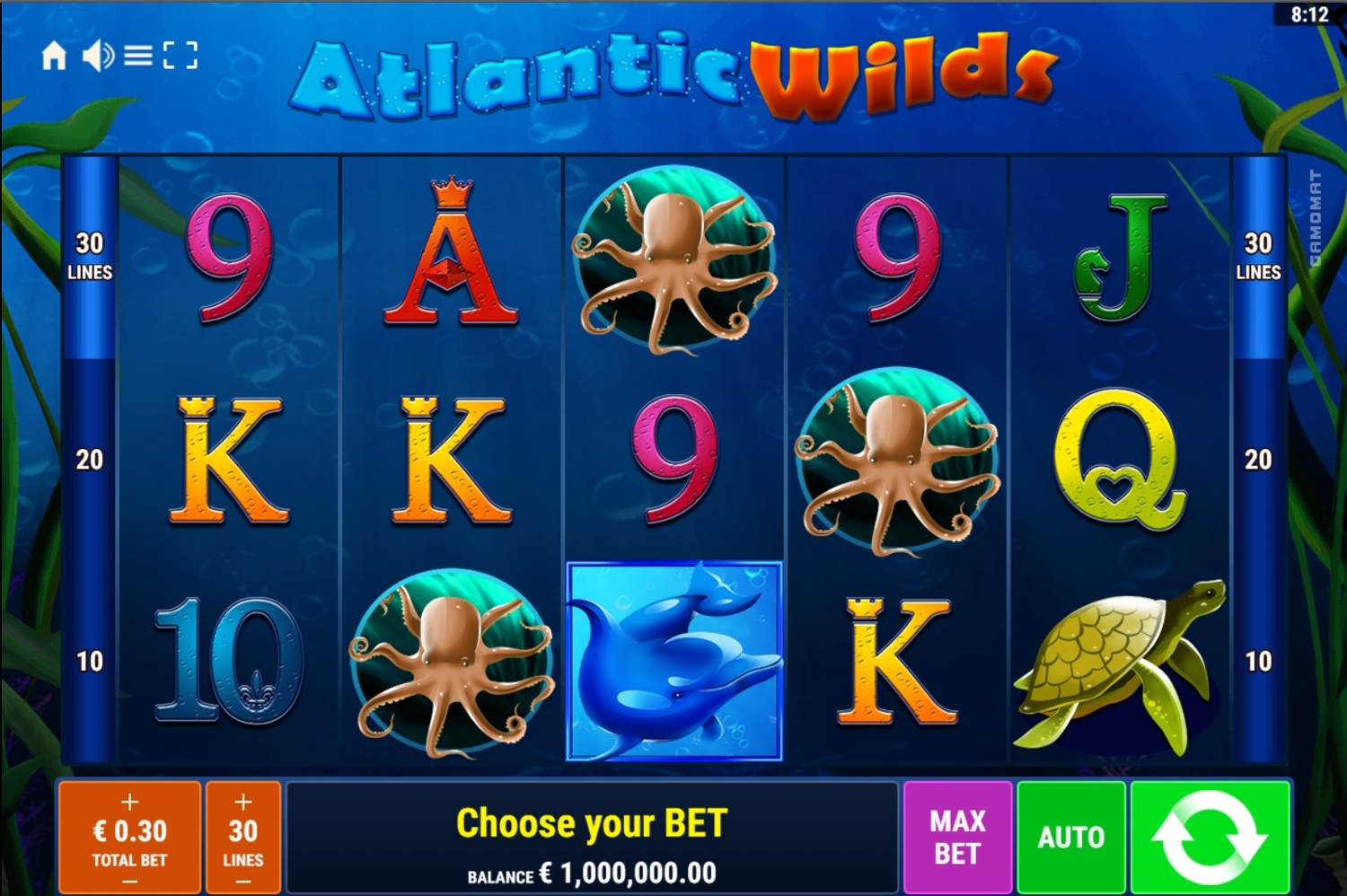 Atlantic Wilds Slot Gameplay