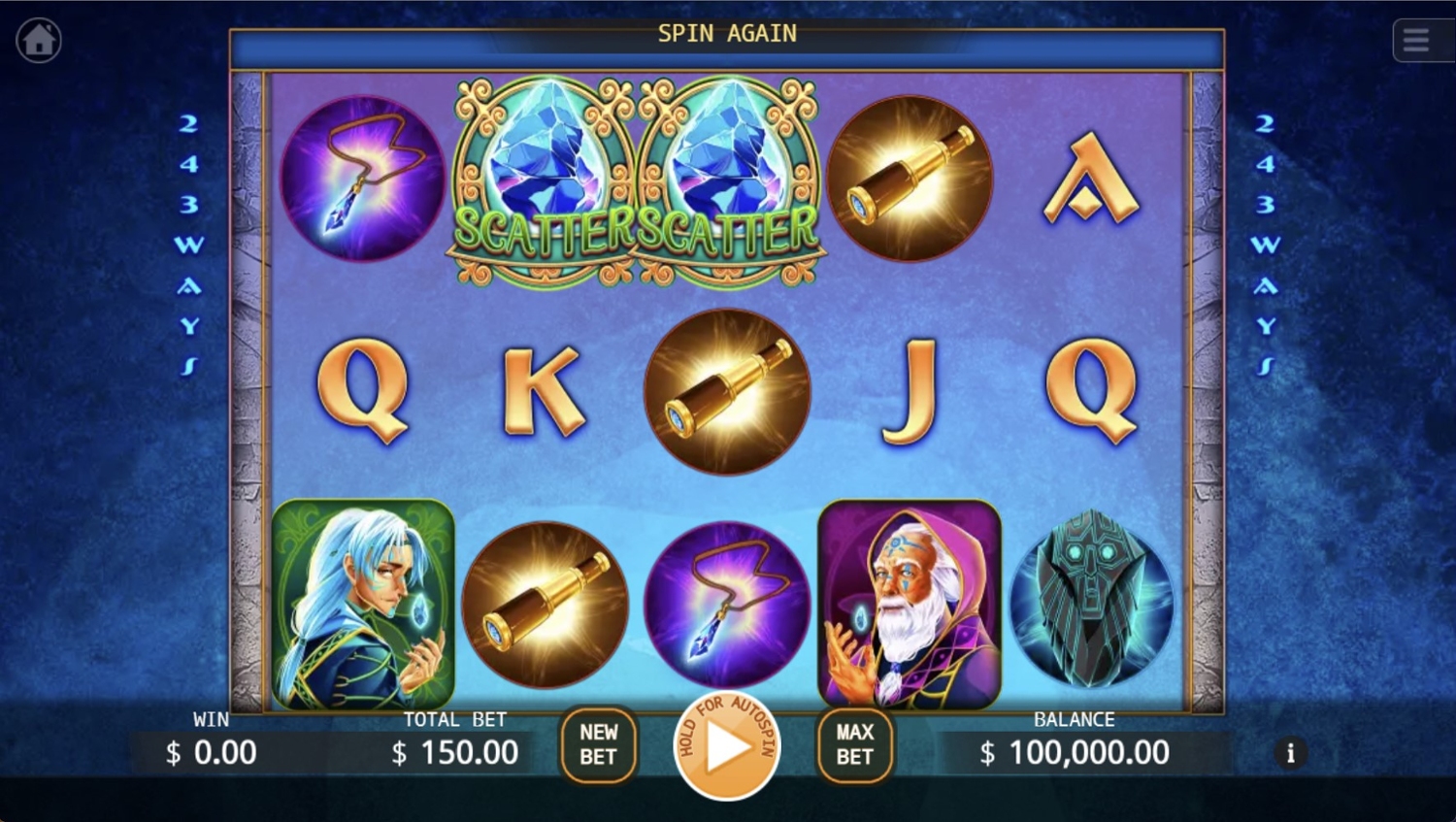 Atlantide Slot Gameplay