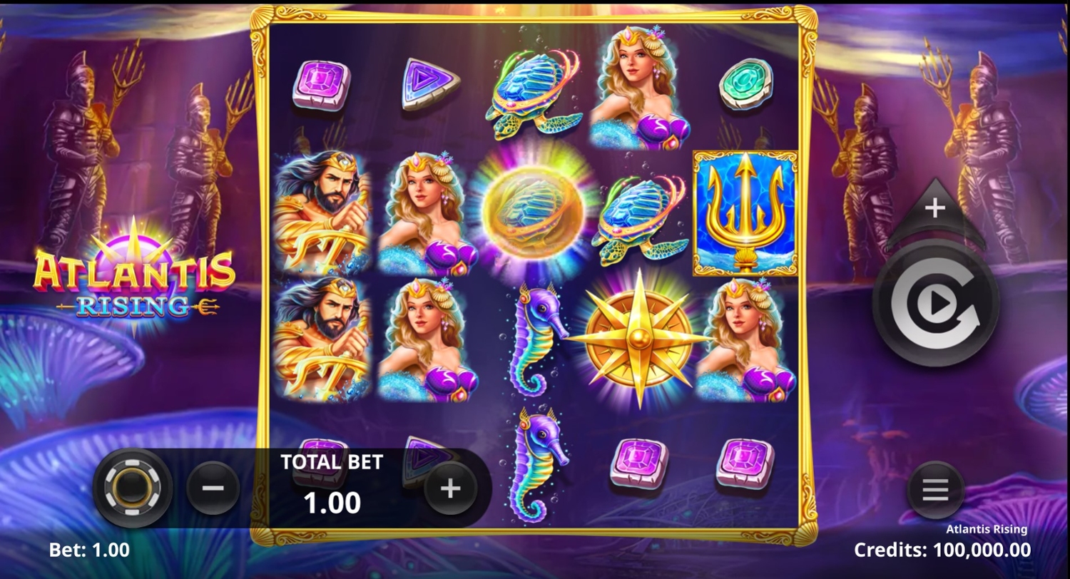 Atlantis Rising Slot Gameplay