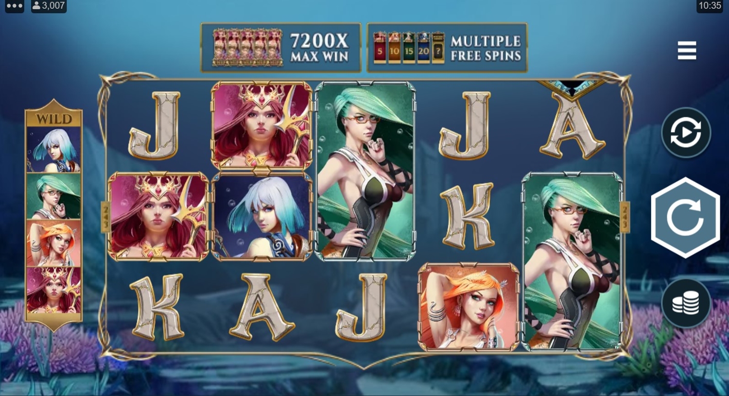 Atlantis: The Forgotten Kingdom Slot Gameplay