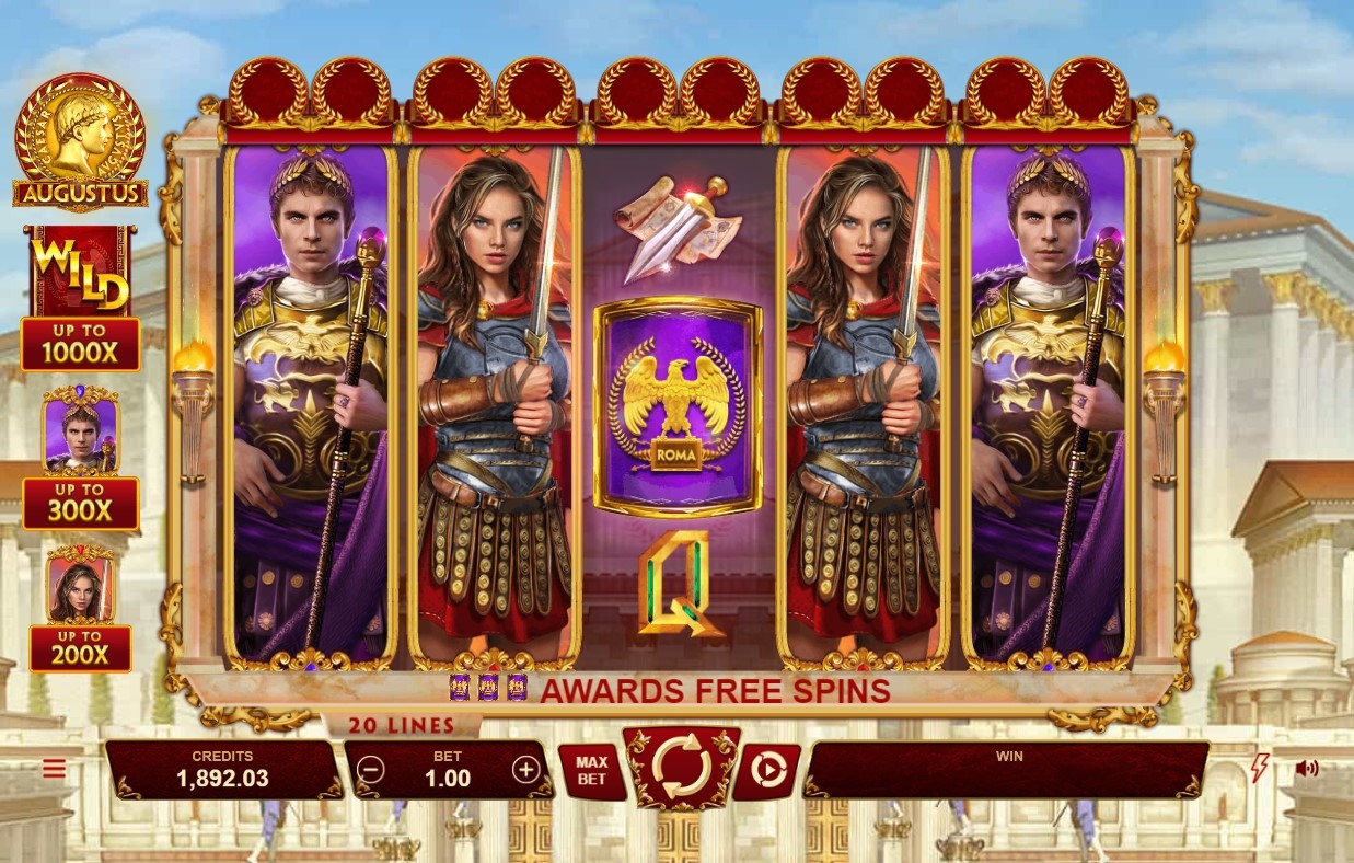 Augustus Slot Gameplay