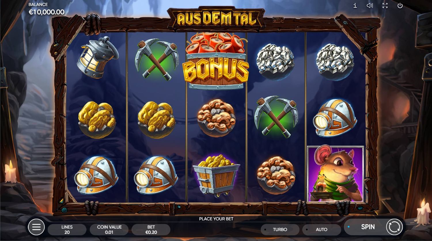 Aus Dem Tal Slot Gameplay