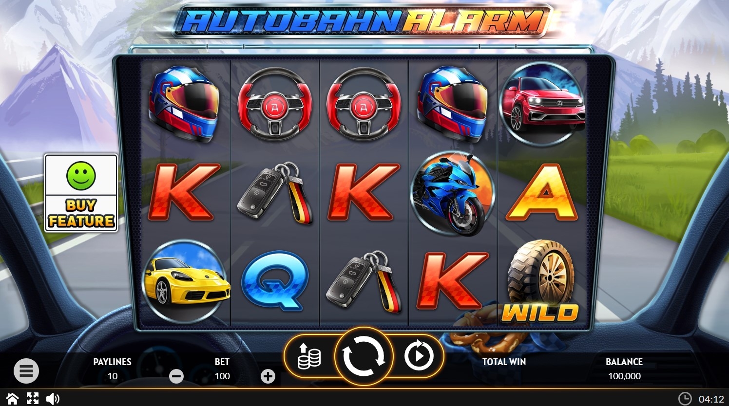 Autobahn Alarm Slot Gameplay