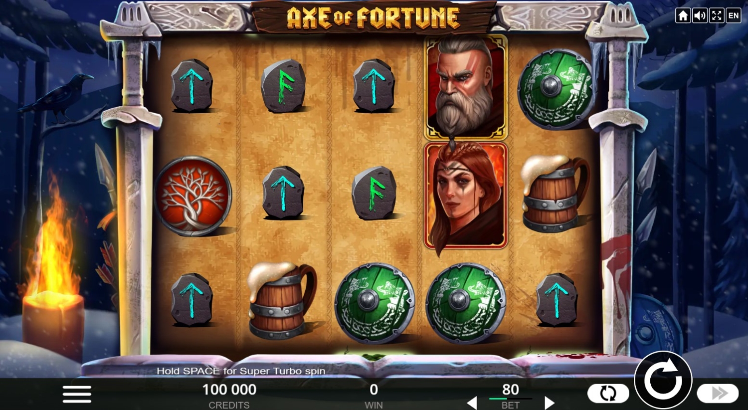 Axe of Fortune Slot Gameplay