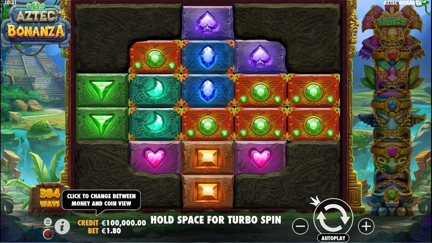 Aztec Bonanza Slot Gameplay