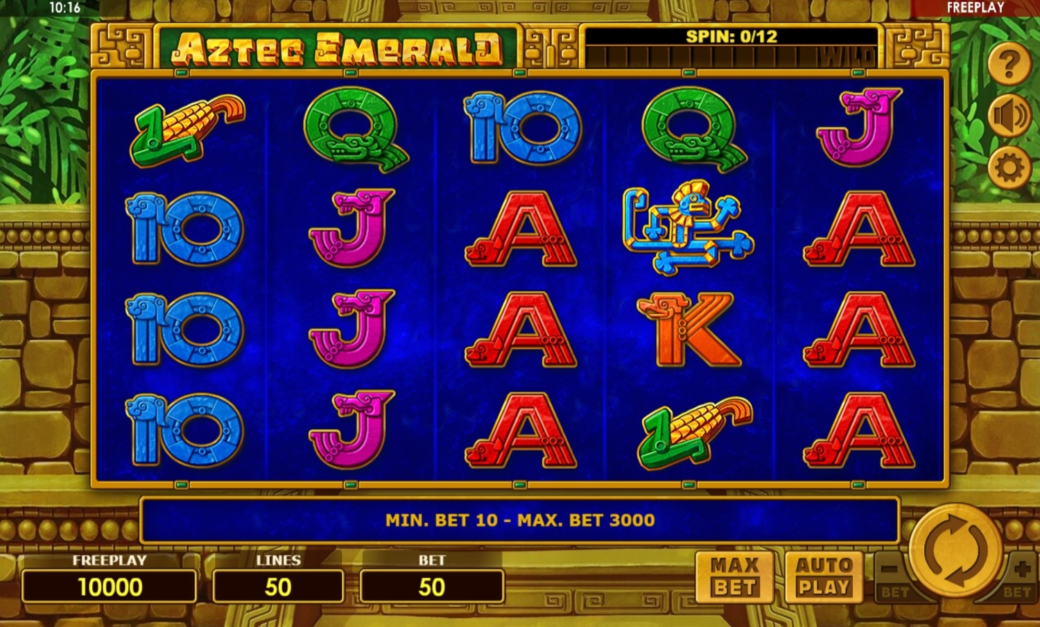Aztec Emerald Slot Gameplay