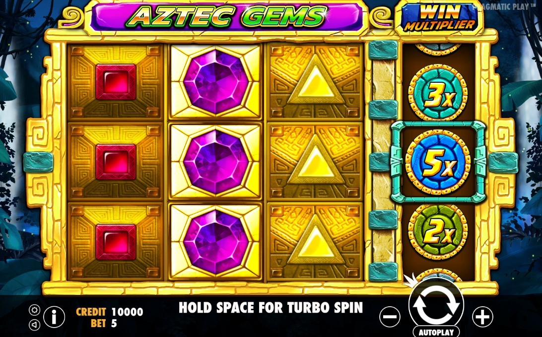 Aztec Gems Slot Gameplay