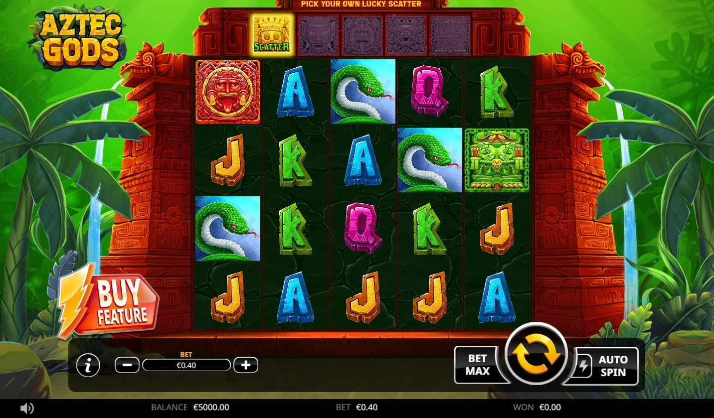 Aztec Gods Slot Gameplay