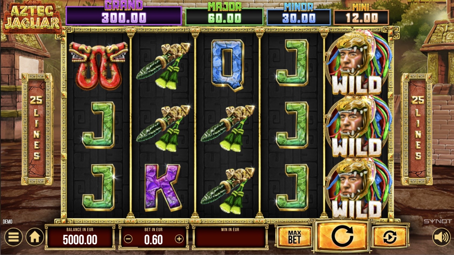 Aztec Jaguar Slot Gameplay