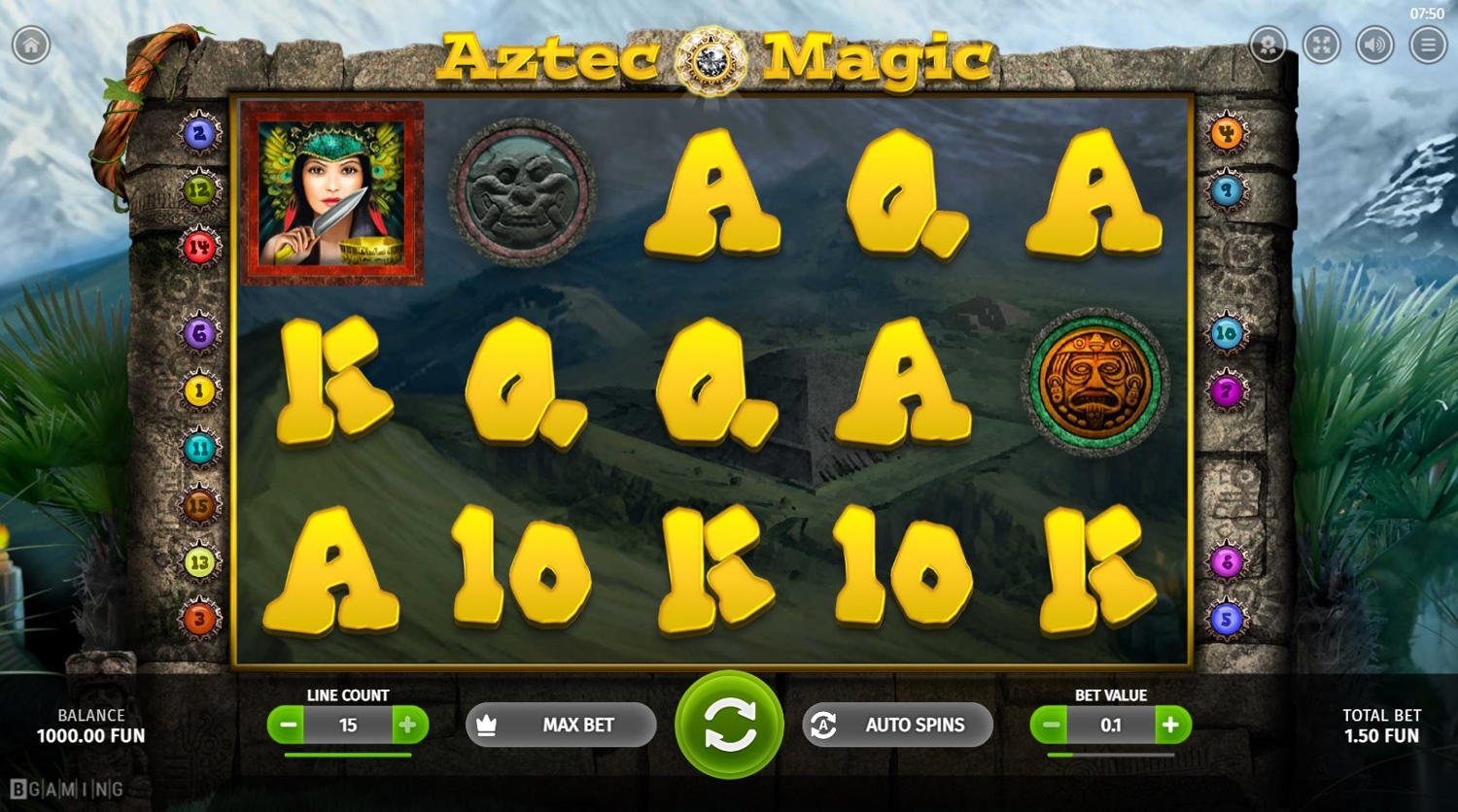Aztec Magic Slot Gameplay
