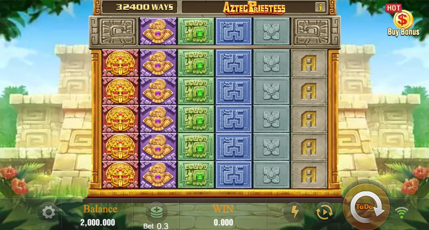 Aztec Priestess Slot Gameplay