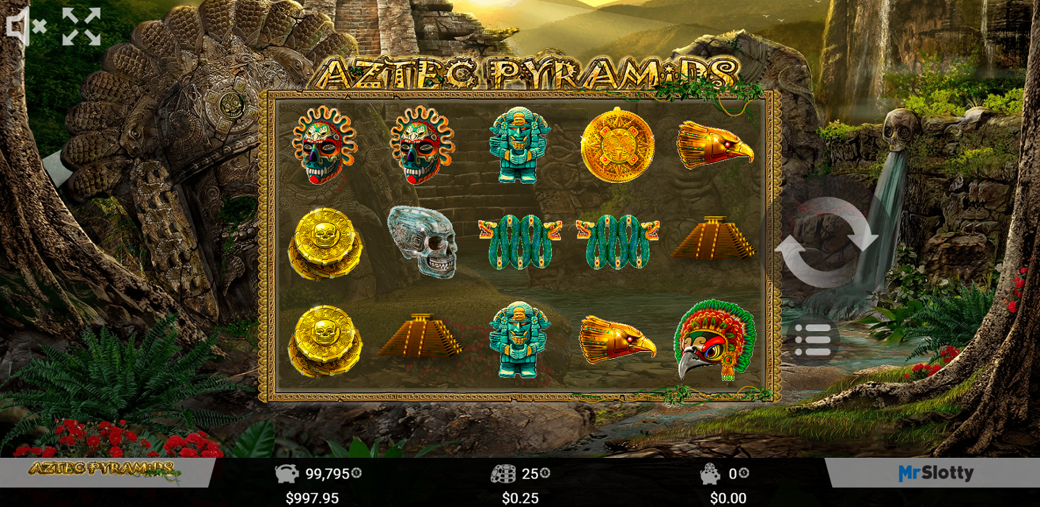 Aztec Pyramids Slot Gameplay