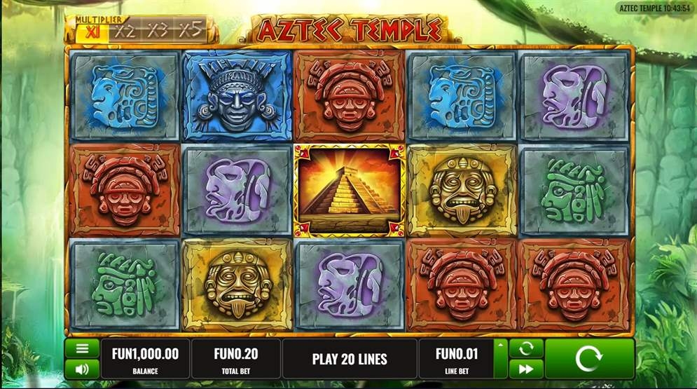 Aztec Temple Slot Gameplay