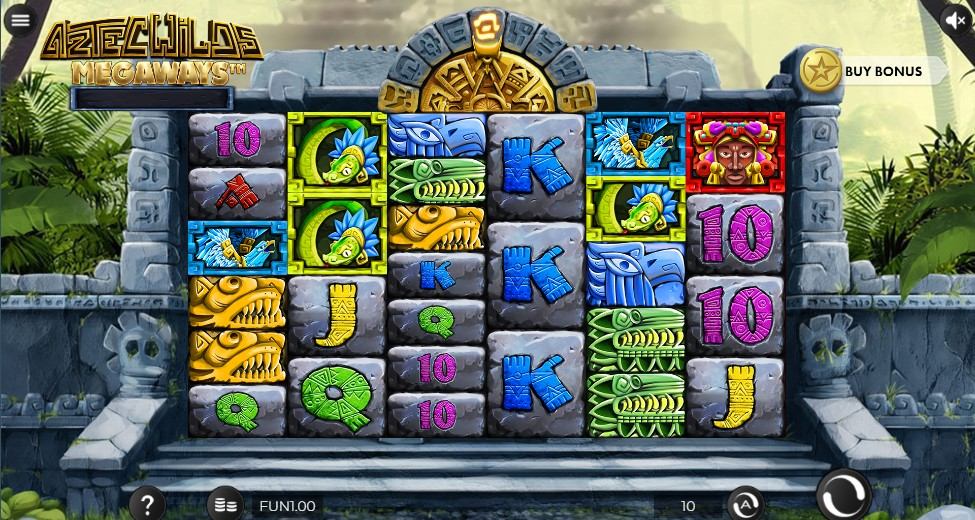 Aztec Wilds Megaways Slot Gameplay