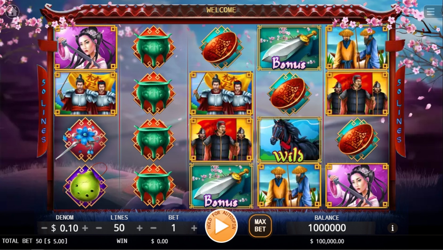 Ba Wang Bie Ji Slot Gameplay