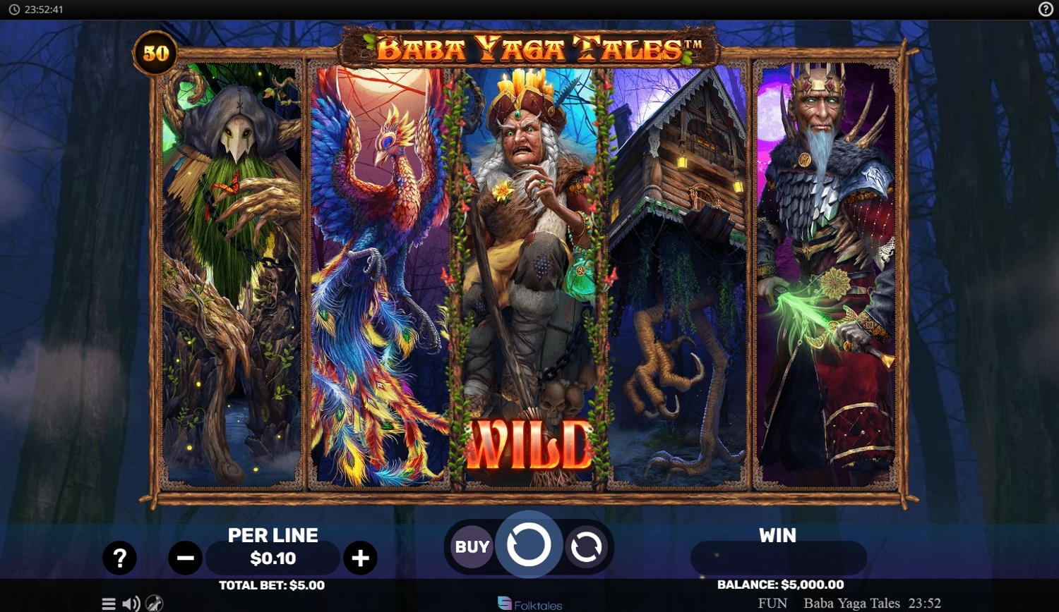 Baba Yaga Tales - Mystic Fortune Slot Gameplay