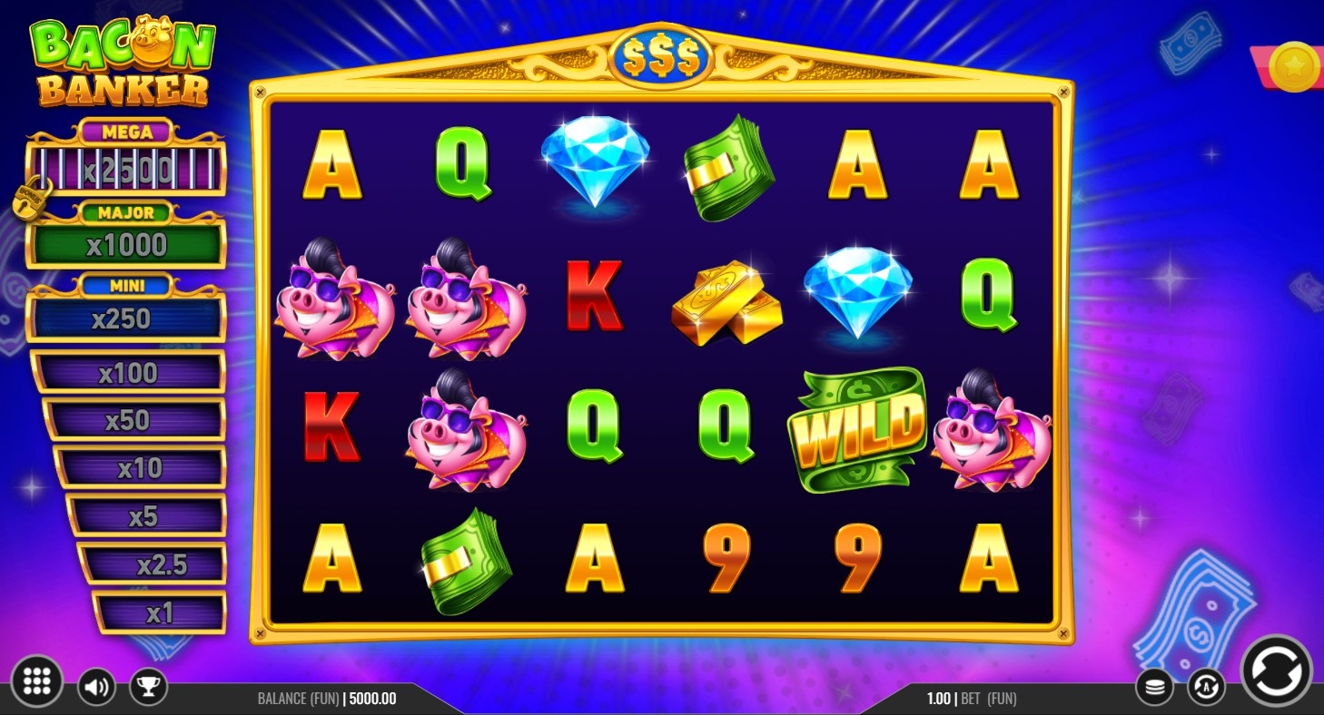 Bacon Banker Slot Gameplay