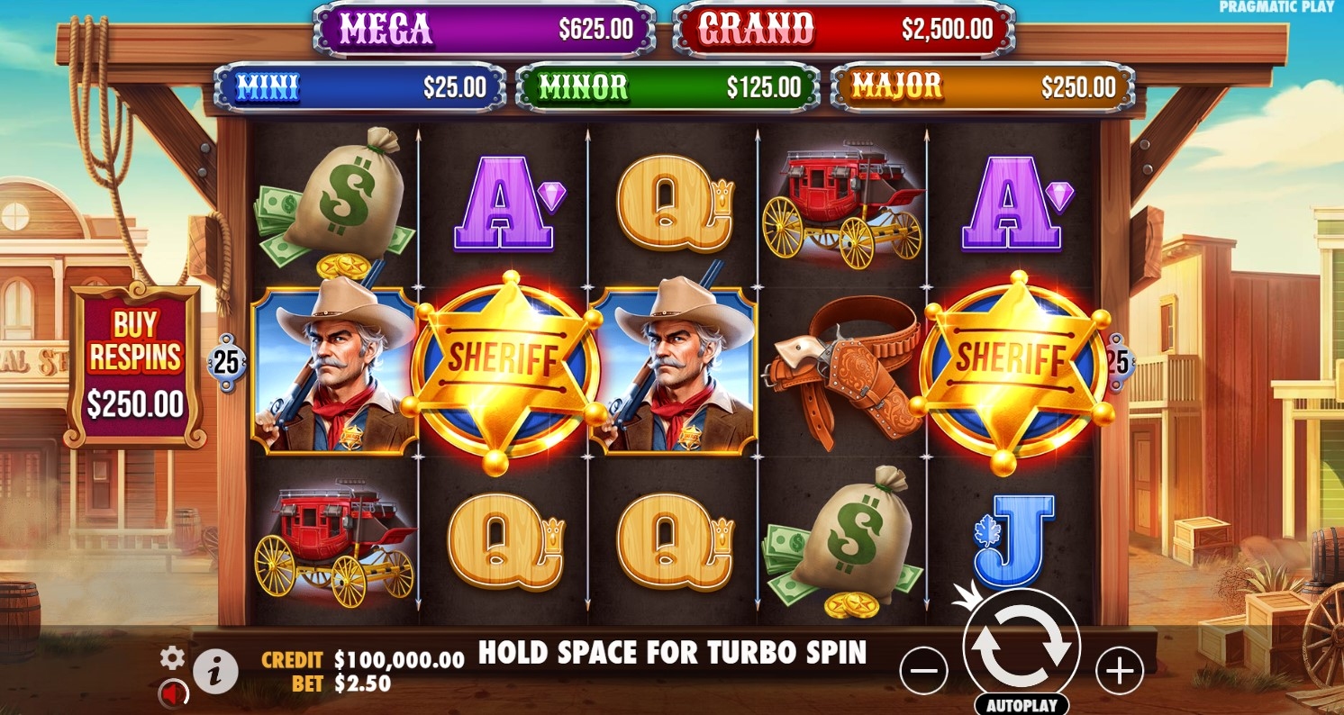 Badge Blitz Slot Gameplay