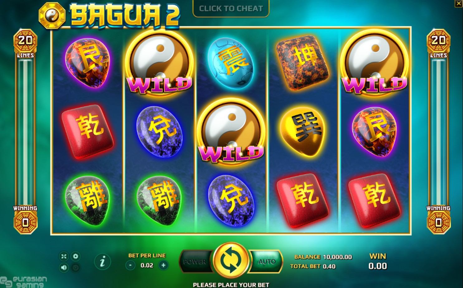 Bagua 2 Slot Gameplay