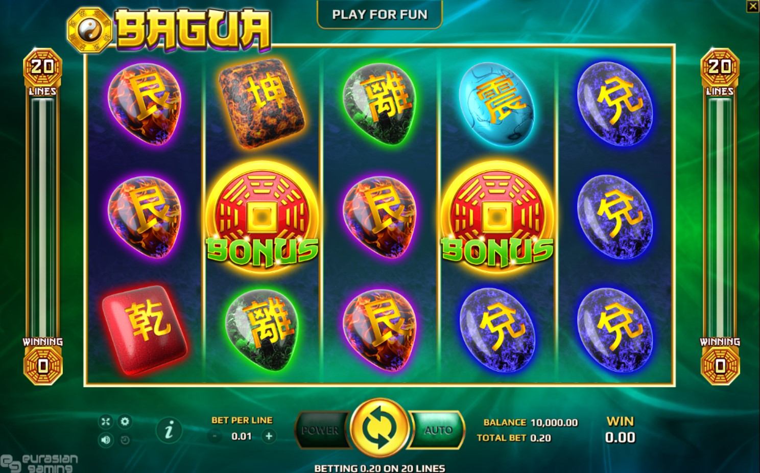 Bagua Slot Gameplay