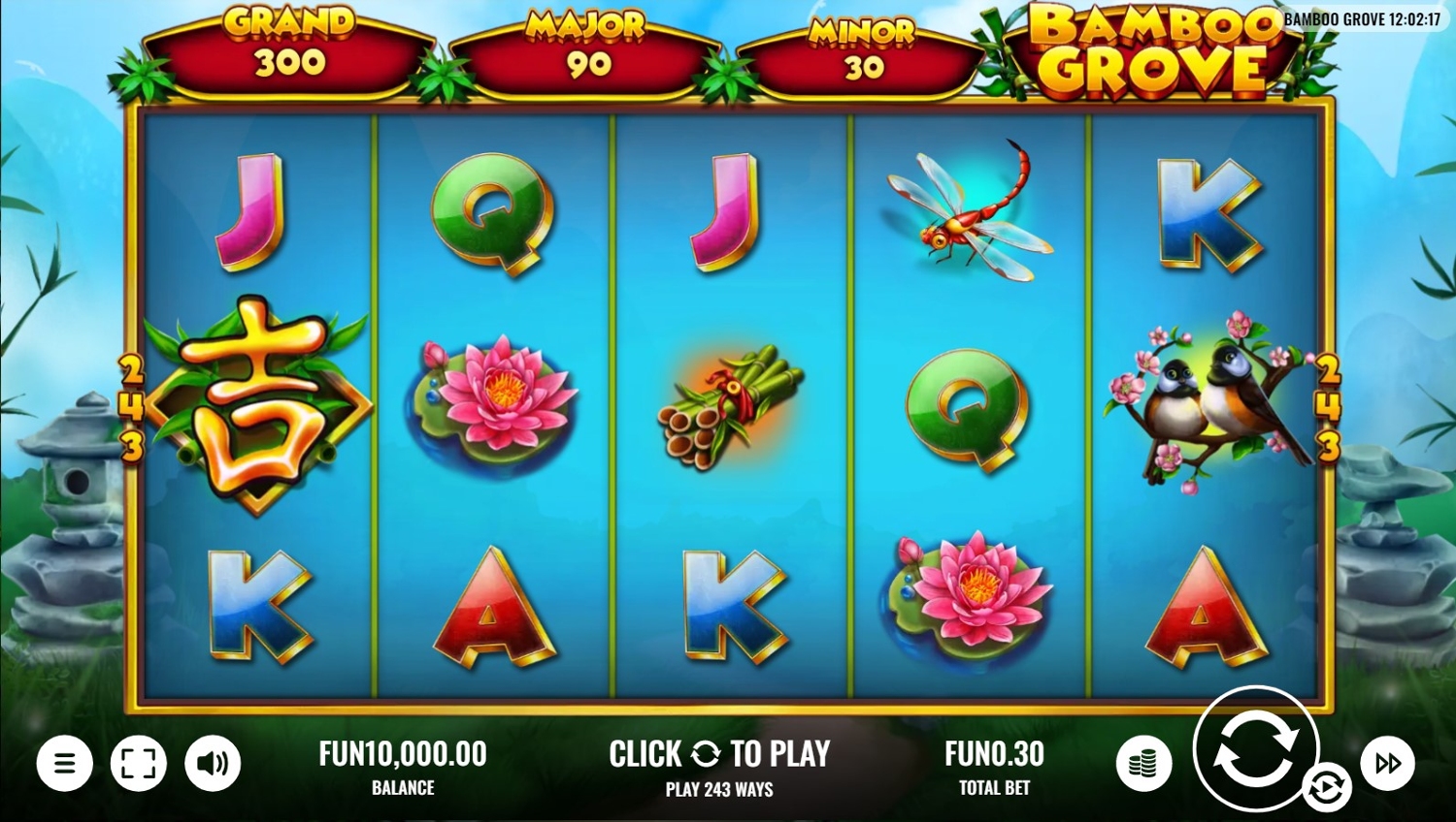 Bamboo Grove Slot Gameplay