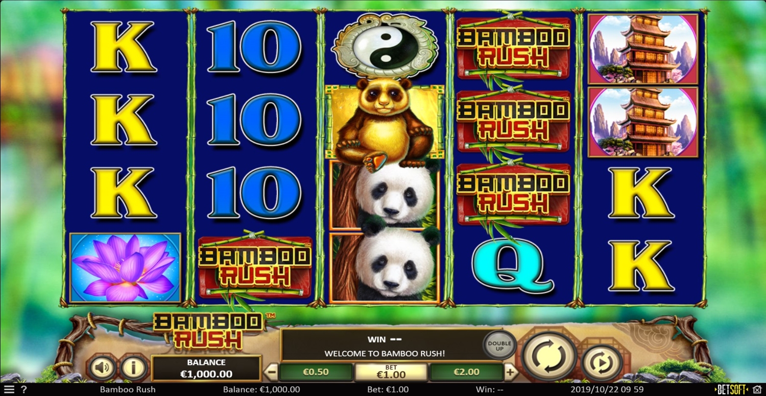 Bamboo Rush Slot Gameplay