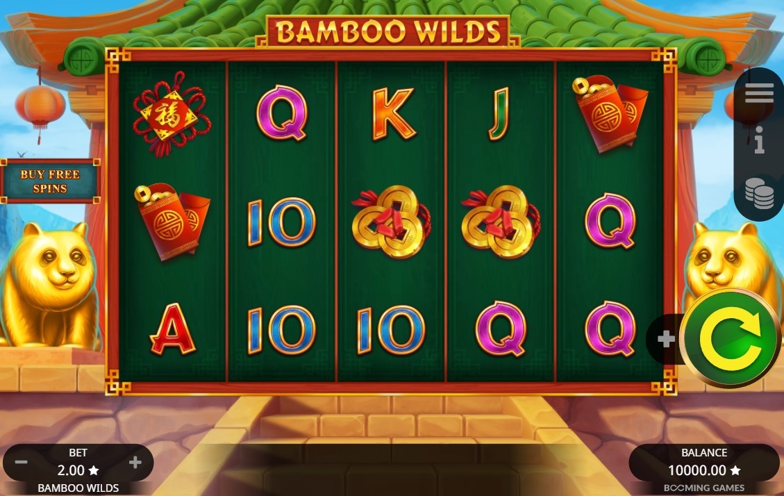Bamboo Wilds Slot Gameplay