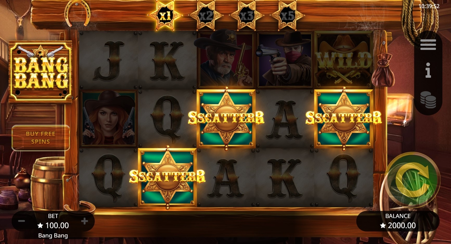 Bang Bang Slot Gameplay