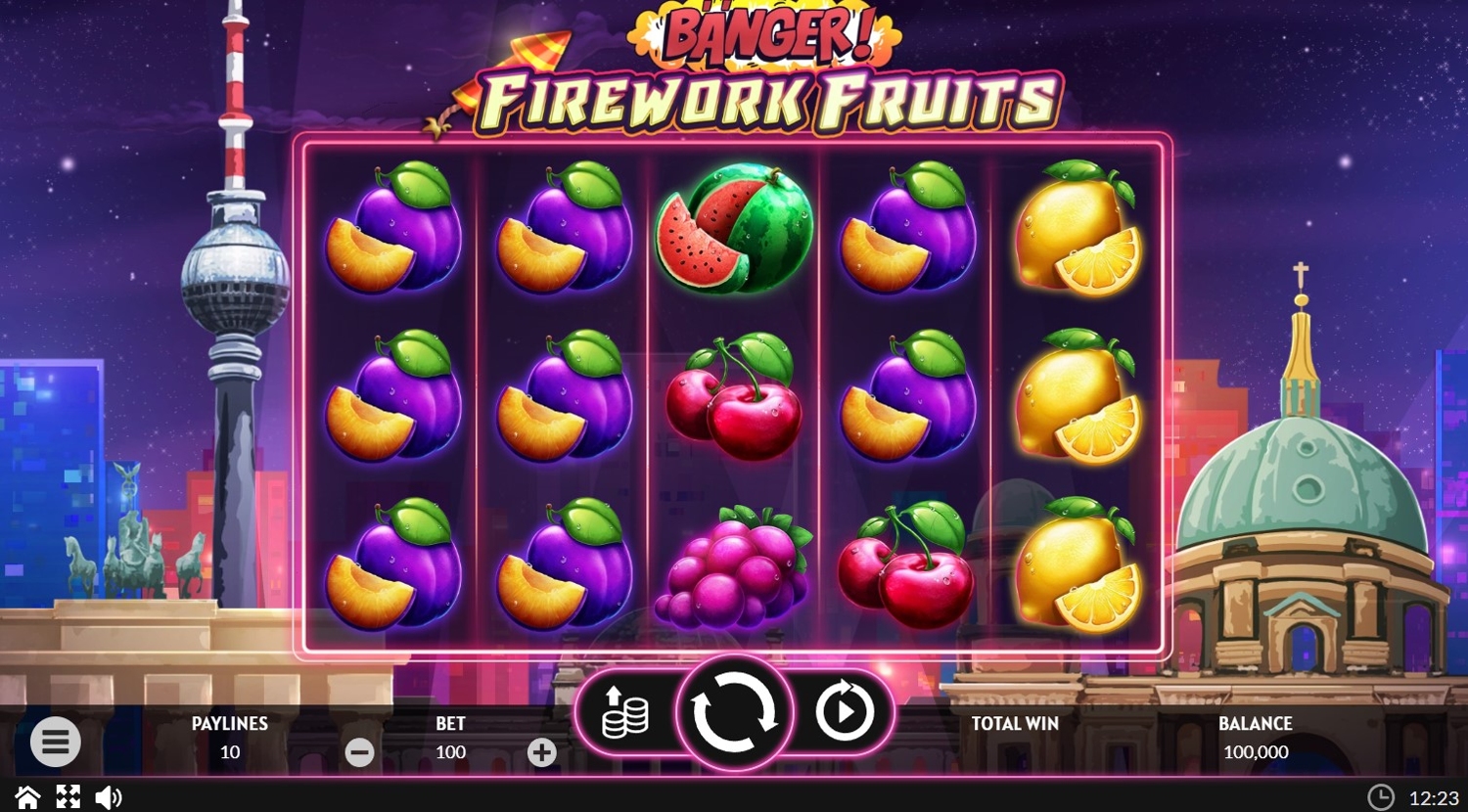 Banger! Firework Fruits Slot Gameplay
