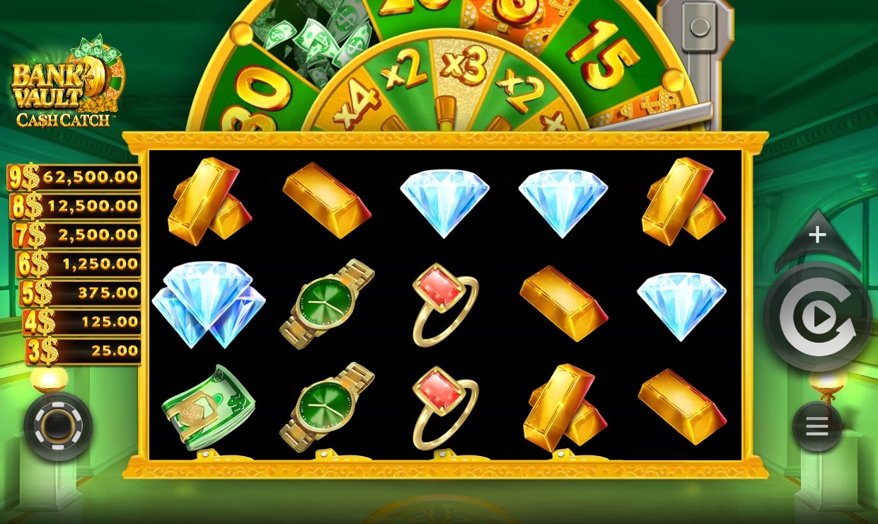 Bank Vault Slot Gameplay