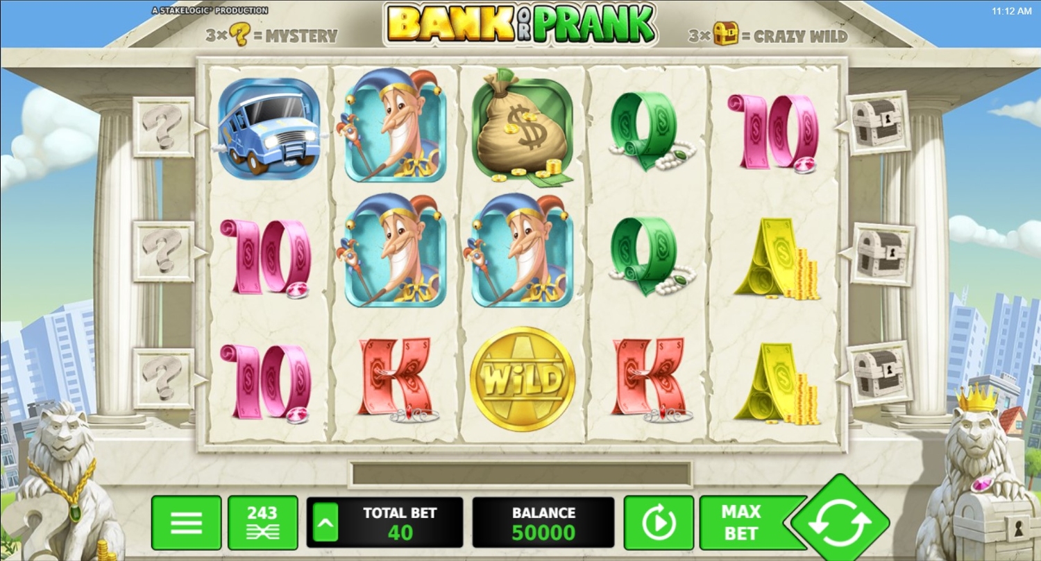 Bank or Prank Slot Gameplay