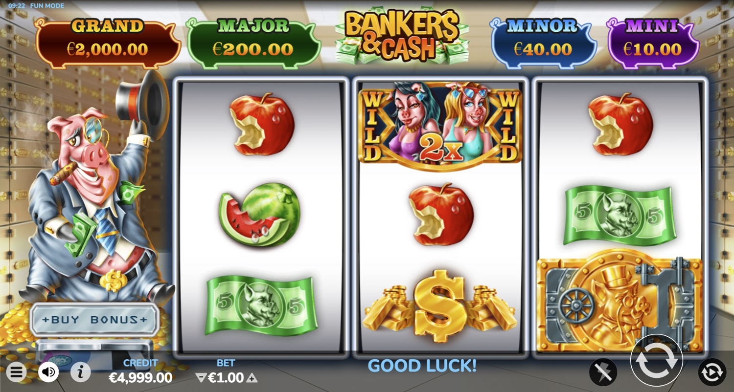 Bankers & Cash Slot Gameplay