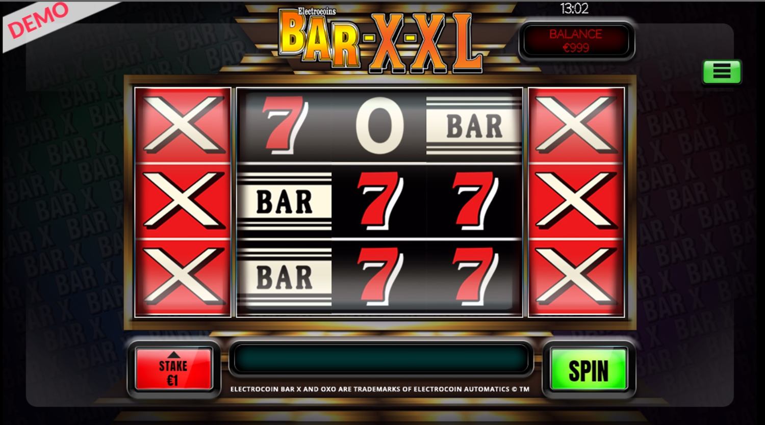 Bar-X XL Slot Gameplay