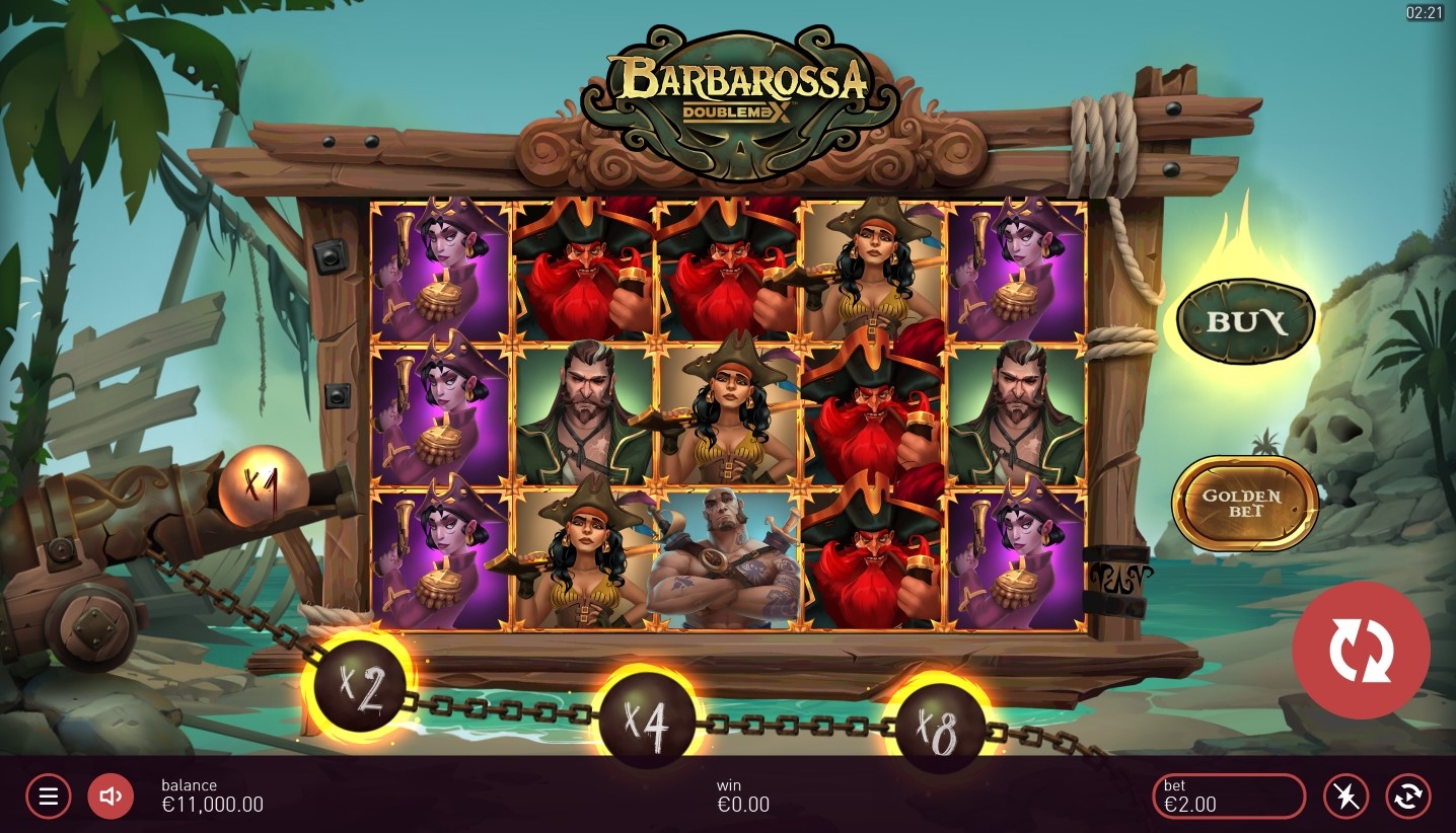 Barbarossa DoubleMax Slot Gameplay