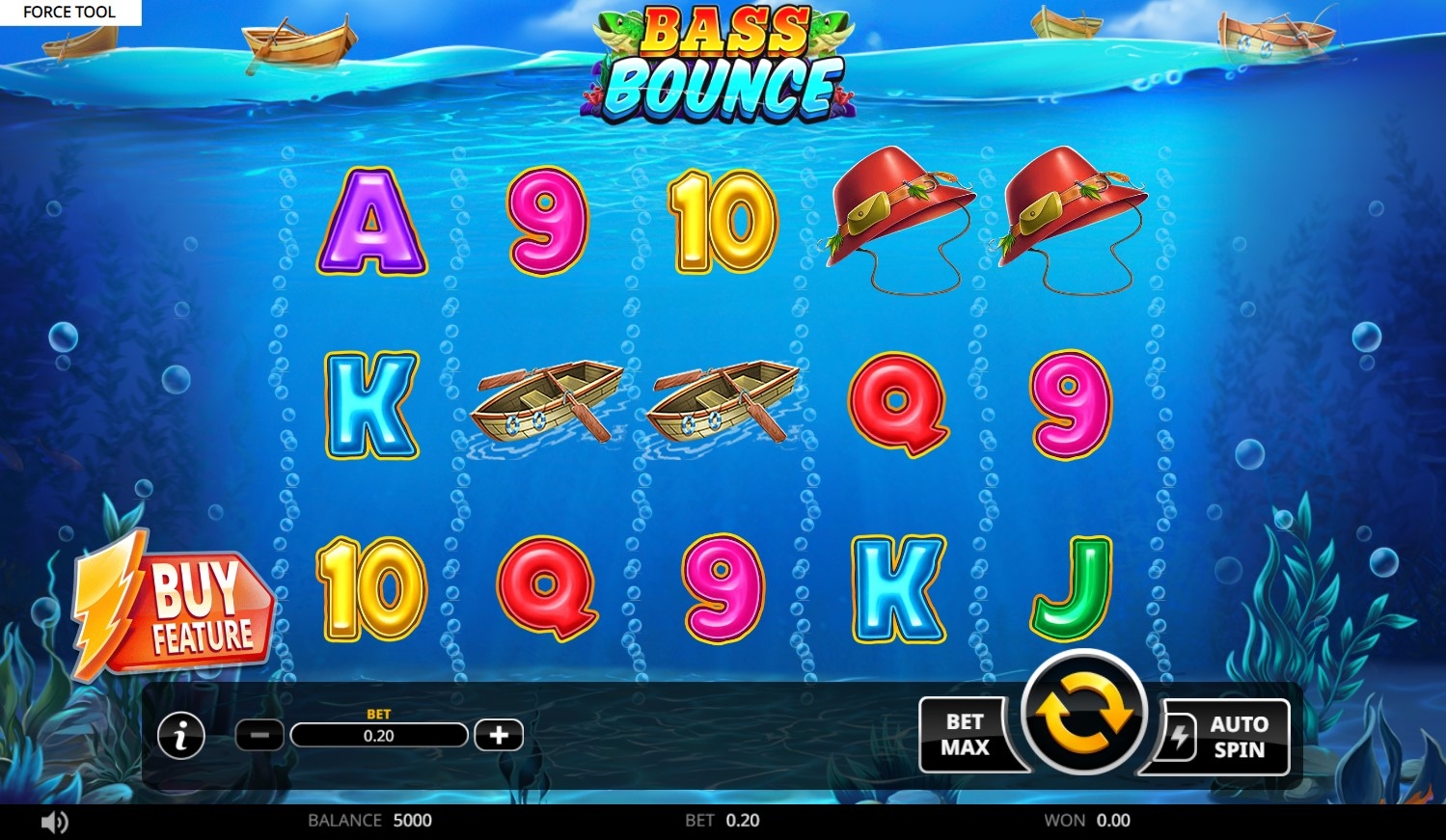 Bass Bounce Slot Gameplay