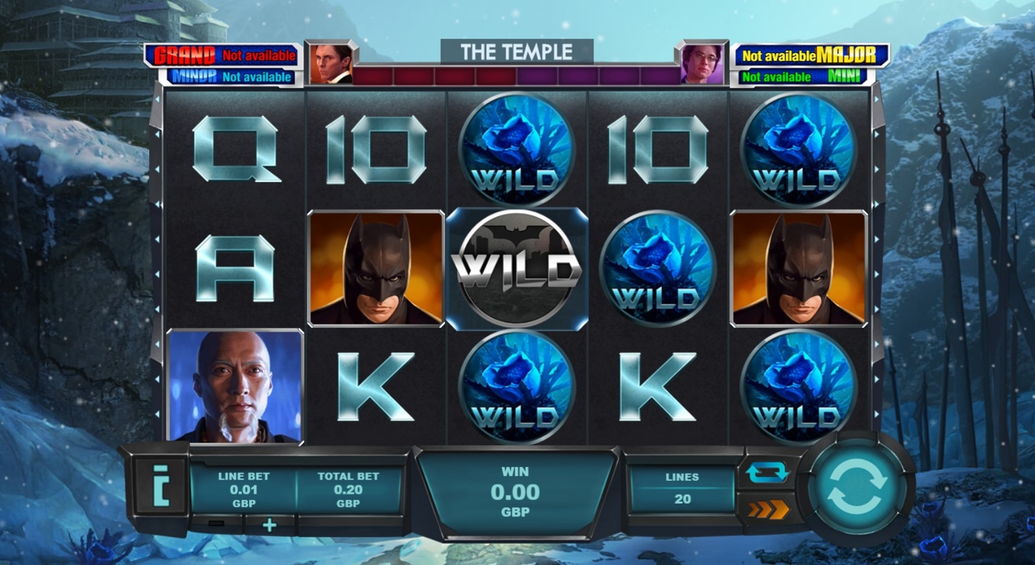 Batman Begins Slot Gameplay