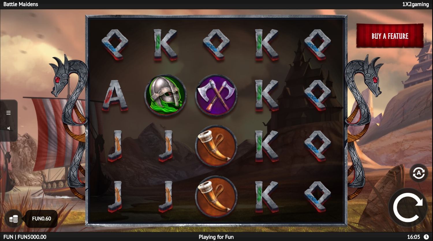 Battle Maidens Slot Gameplay